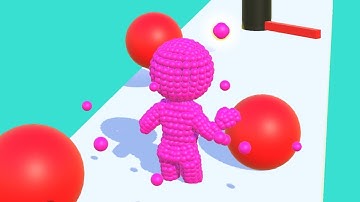 BEST MAX SCORE in Pixel Blob Giant Runner - Gameplay Android,ios (Levels 11-12)