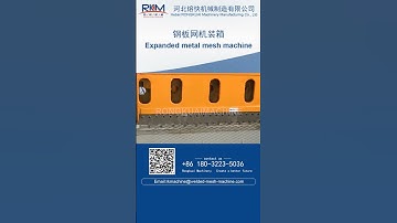 expanded metal mesh machine loading