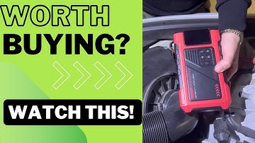 Review & Demo of this Car Jump Starter with Air Compressor
