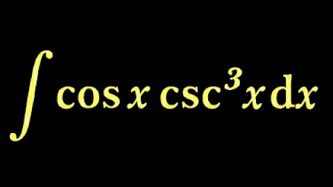 U-Substitution Integration⚡: ∫cos(x) csc³(x) dx Explained