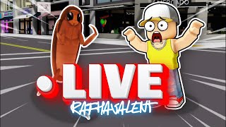 BORA JOGANDO ROBLOX LIVE AO VIVO COM OS INSCRITOS! RAFHAV...