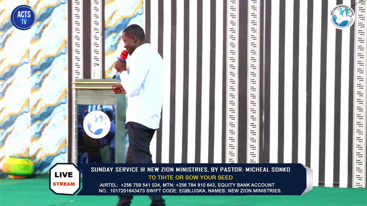 SUNDAY SERVICE AT NEW ZION MINISTRIES