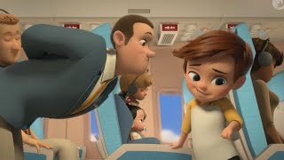 The Boss Baby Back In Business Tony Hale Voices Sy Flight Attendant Stevefan Exclusive