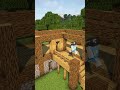 How to Build a Perfect Wooden House in Minecraft #minecraft #shorts