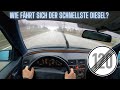 POV | Mercedes C250 Turbodiesel W202 | Fahreindruck auf der Autobahn