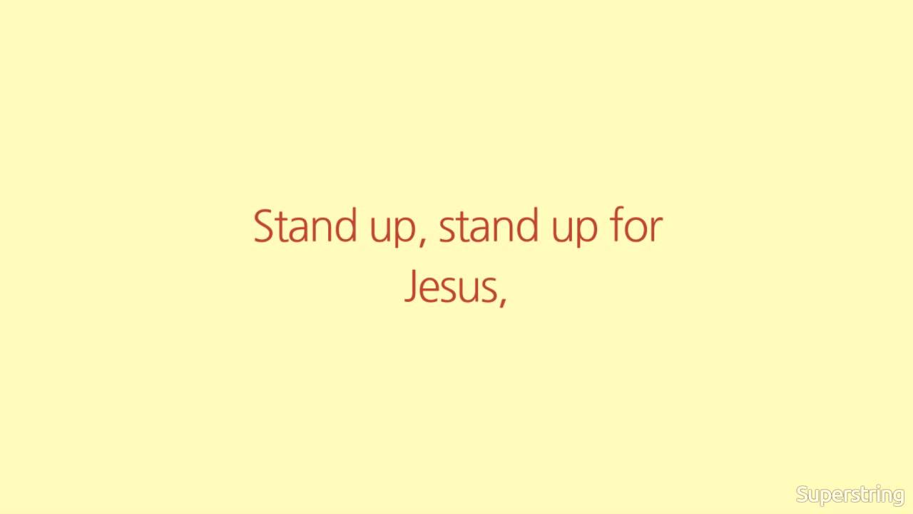Stand Up Stand Up For Jesus Lyric Video YouTube stand-up-stand-up-for-jesus-lyric-video-youtube