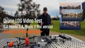 DJI Vs Autel D-LOG/LOG comparison 4K - DJI Mavic 3 vs DJI Mavic 2 vs Autel Evo 2 Pro vs Autel Nano+