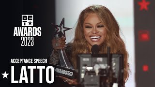 Latto Is Crowned Best Female Hip Hop Artist! | BET Awards '23 #BETAwards23