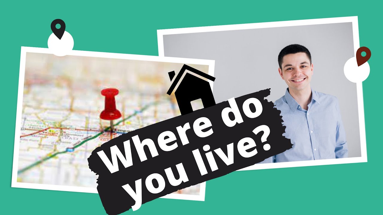 Where do you live? Online English lesson | where do you live now แปล ...