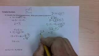 Pre Calc B Unit 11 Test Review Part 4 #'s 11b-15