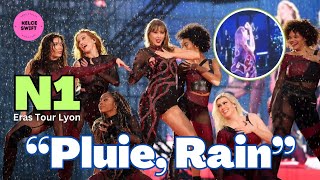 'Pluie, rain': Taylor Swift DRINKS & SINGS in a DOWNPOUR on Eras Tour's first night in Lyon, France