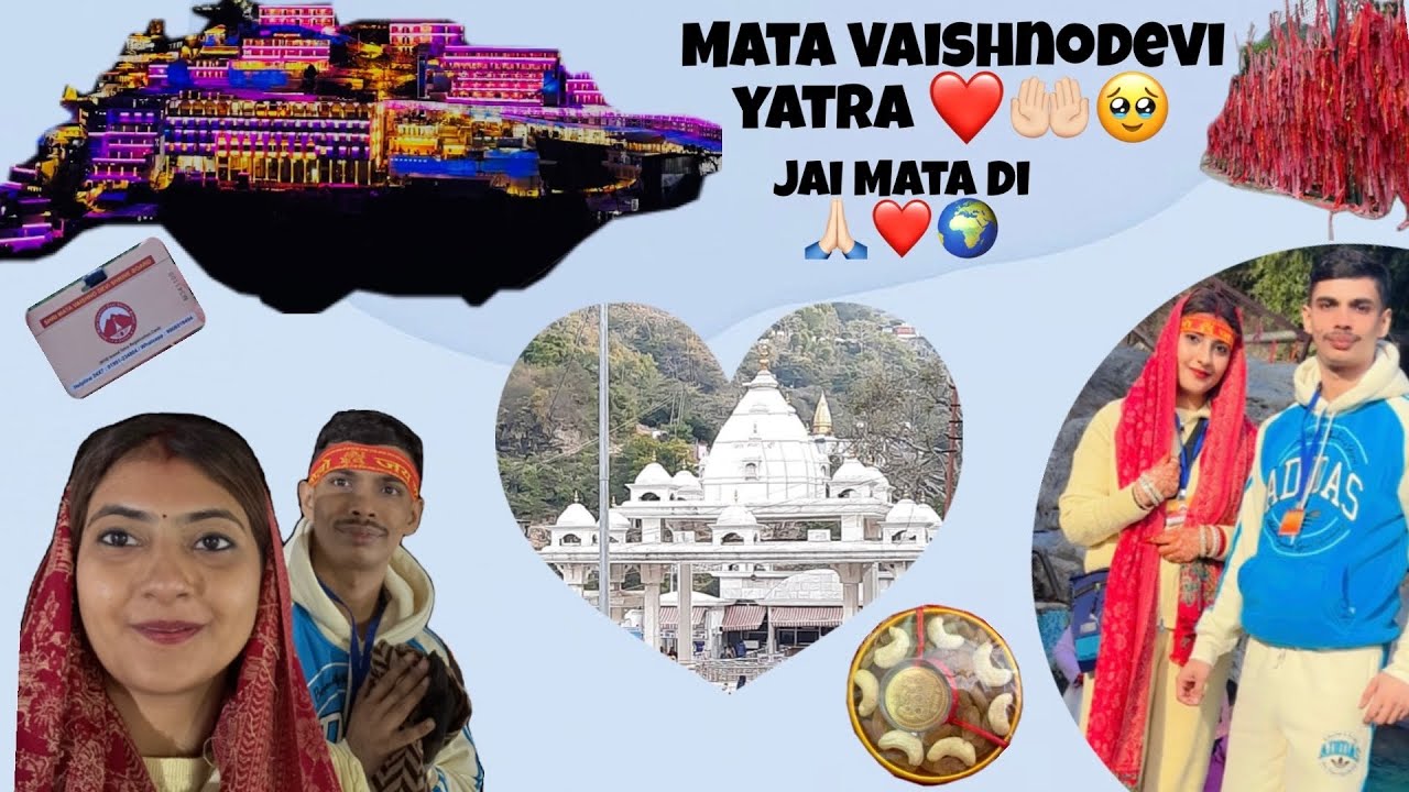 My first vlog { MATA VASHNO DEVI } 