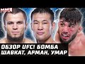 Обзор МОЩНОГО UFC. Шавкат vs Мэгни - машина. Арман vs Гамрот ограбление? Умар Нурмагомедов. Морозов