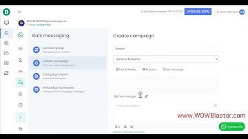 Cloud-Based Whatsapp Marketing Automation (WOW Blaster)