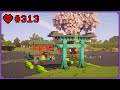 Starting to Structure my Japanese City (Minecraft Hardcore)