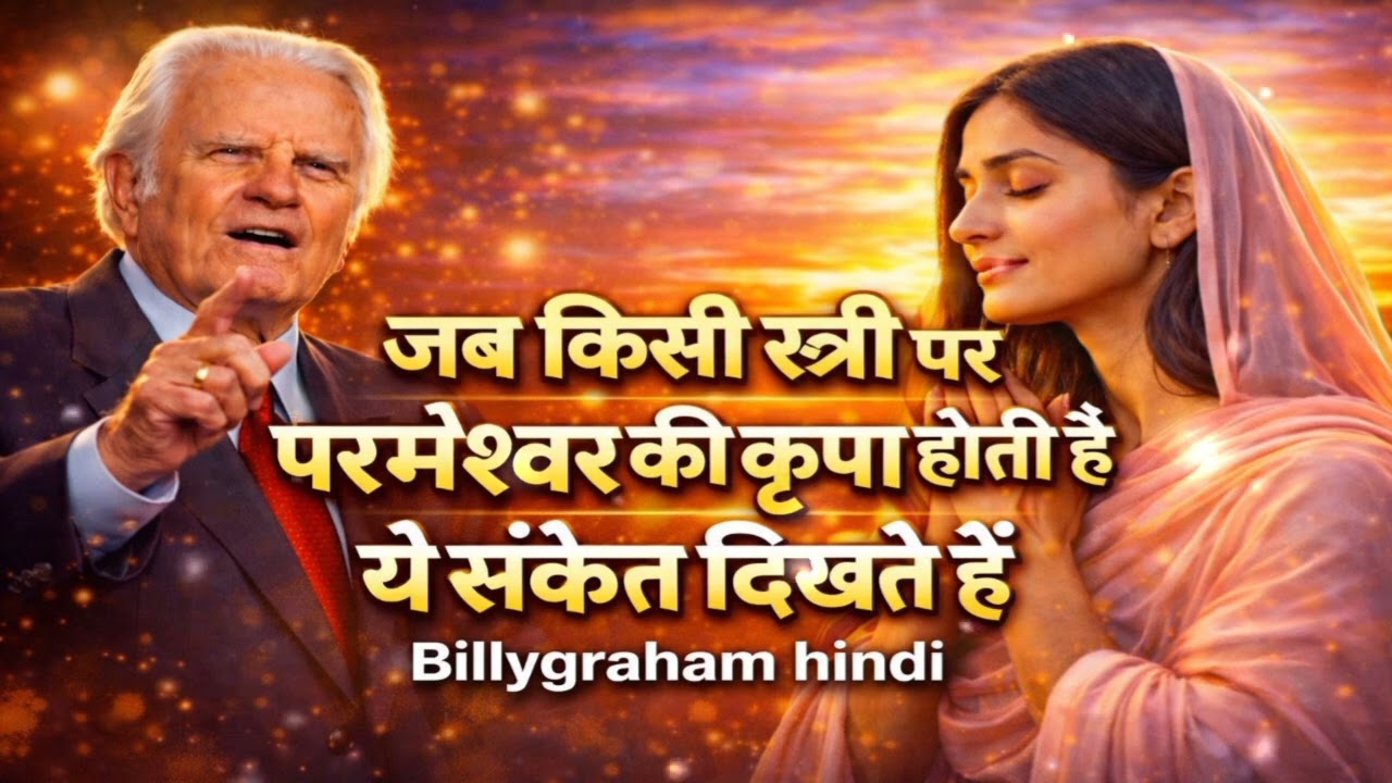 जब किसी स्त्री पर परमेश्वर की कृपा होती है, ये संकेत दिखते हैं | Billy Graham 