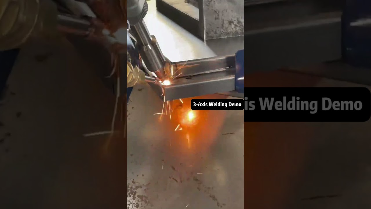 3-Axis Automatic Welding Platform in Action!