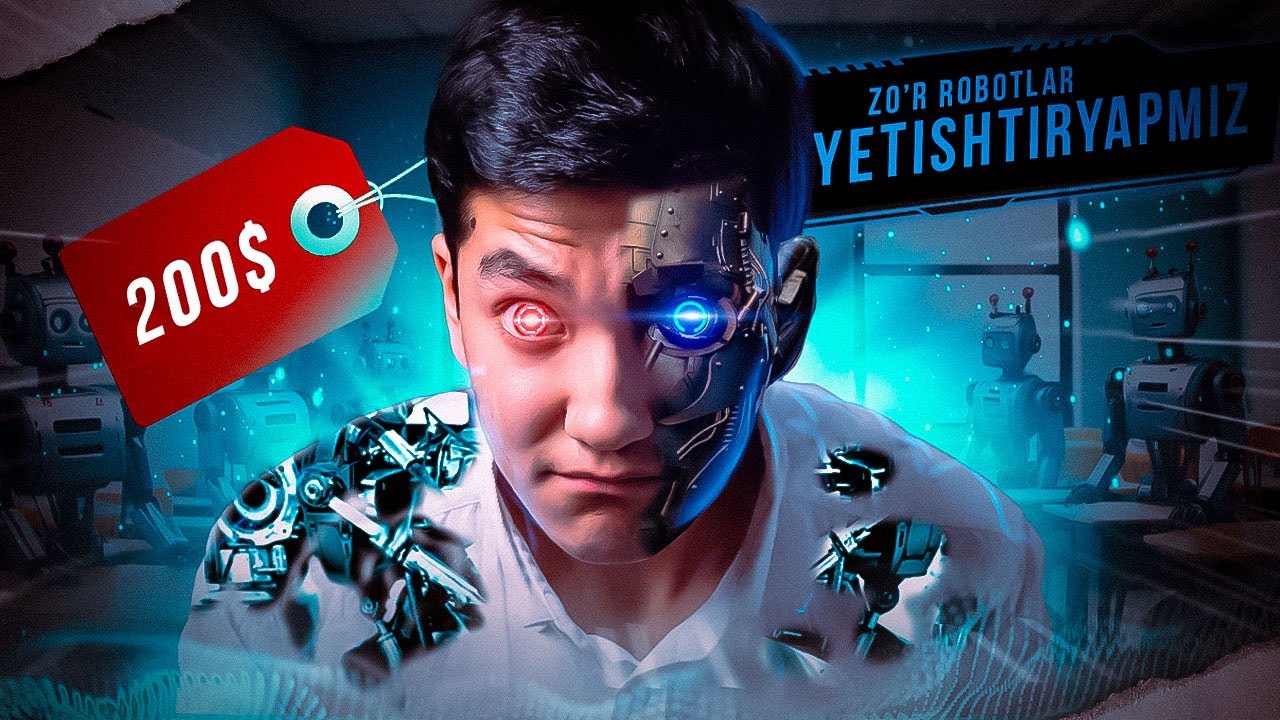 Oyligi-200$ | O’z fikri yo’q! | Zo’r robotlar yetishtiryapmiz!