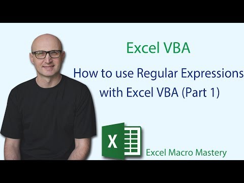How to use Regular Expressions with Excel VBA (Part 1)