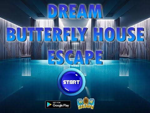 dream butterfly house escape video walkthrough