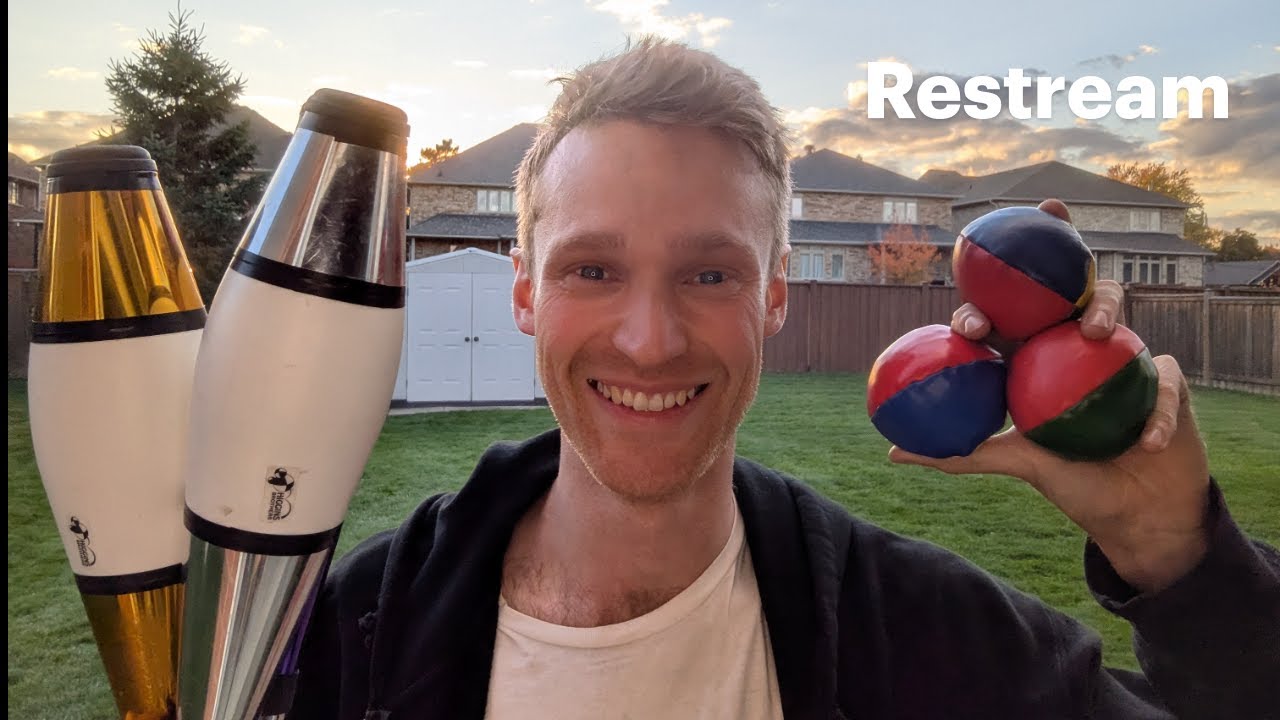 Juggling Practice Journey - Day 40 | Clubs & 5 Ball Juggling Runs