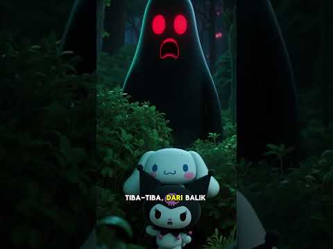 Petualangan Kuromi dan Cinnamoroll ke Hutan Angker #ceritahoror #shorts