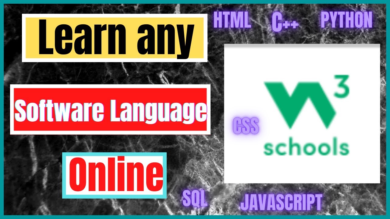 How to Use W3Schools Website in Hindi | W3Schools 2021 | Learn Coding ...