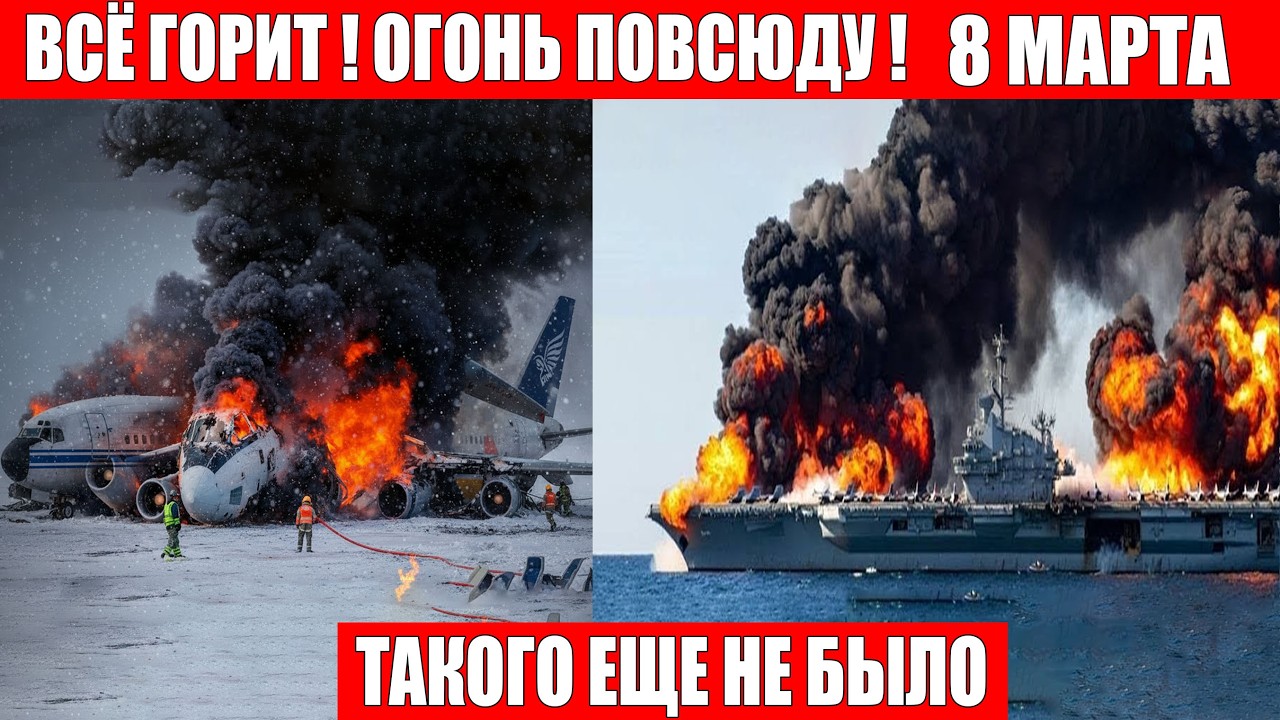 Новости Сегодня 08.03.2026 - Россия, Москва, Экстренный вызов новый выпуск, Катаклизмы, События Дня