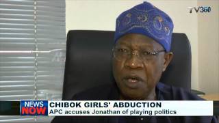 APC urges Jonathan to intensify efforts to rescue abducted Chibok girls