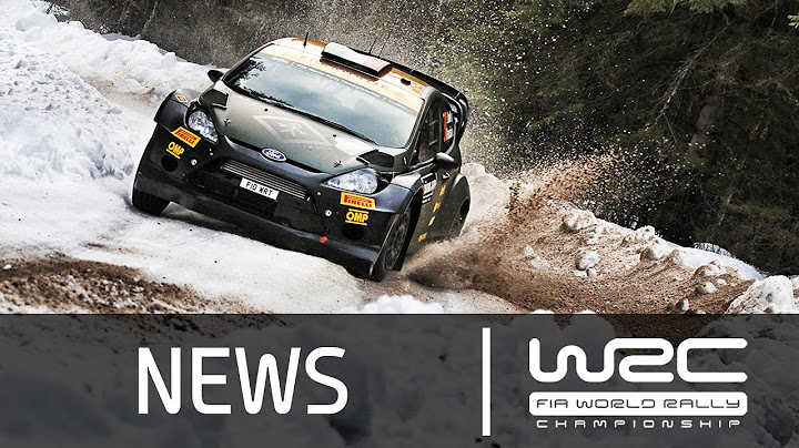 WRC Rally Sweden 2015: Shakedown