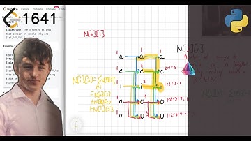 Leetcode 1641. Count Sorted Vowel Strings