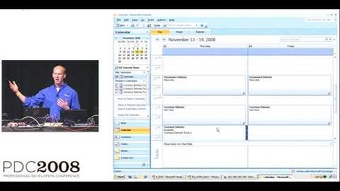 PDC 2008 Microsoft Office Communications Server and Exchange Platform Futures