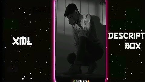 SAD SONG XML FILE🥀🥺 || NEW SAD XML FILE😔 || SAD STUTUS VIDEO 2023 || @RAKIB_6T9-EdItZ