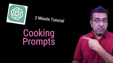 How to make chatgpt prompts for Cooking | Prompt Engineering Course