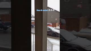weather update of last week 🥲🌨️😅#canadaweather #albertaweather #snowfall