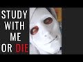 あの仮面系YouTuberと一緒に勉強しよう。25分４セット。study with me pomodoro