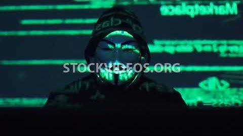 hacker with a Guy Fawkes mask, anonymous...