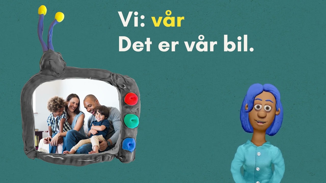 Kva er eigedomsord?: Arabisk/Nynorsk