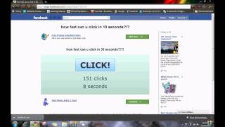 How to cheat on Facebook's how fast can u click in 10 seconds!!