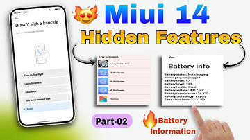 MIUI 14 Hidden Settings🤫🤫: Part-02 - Discovering Secret Settings🔥& Features.
