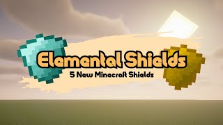 Elemental Shields: 5 New Shields for Minecraft - Datapack Showcase