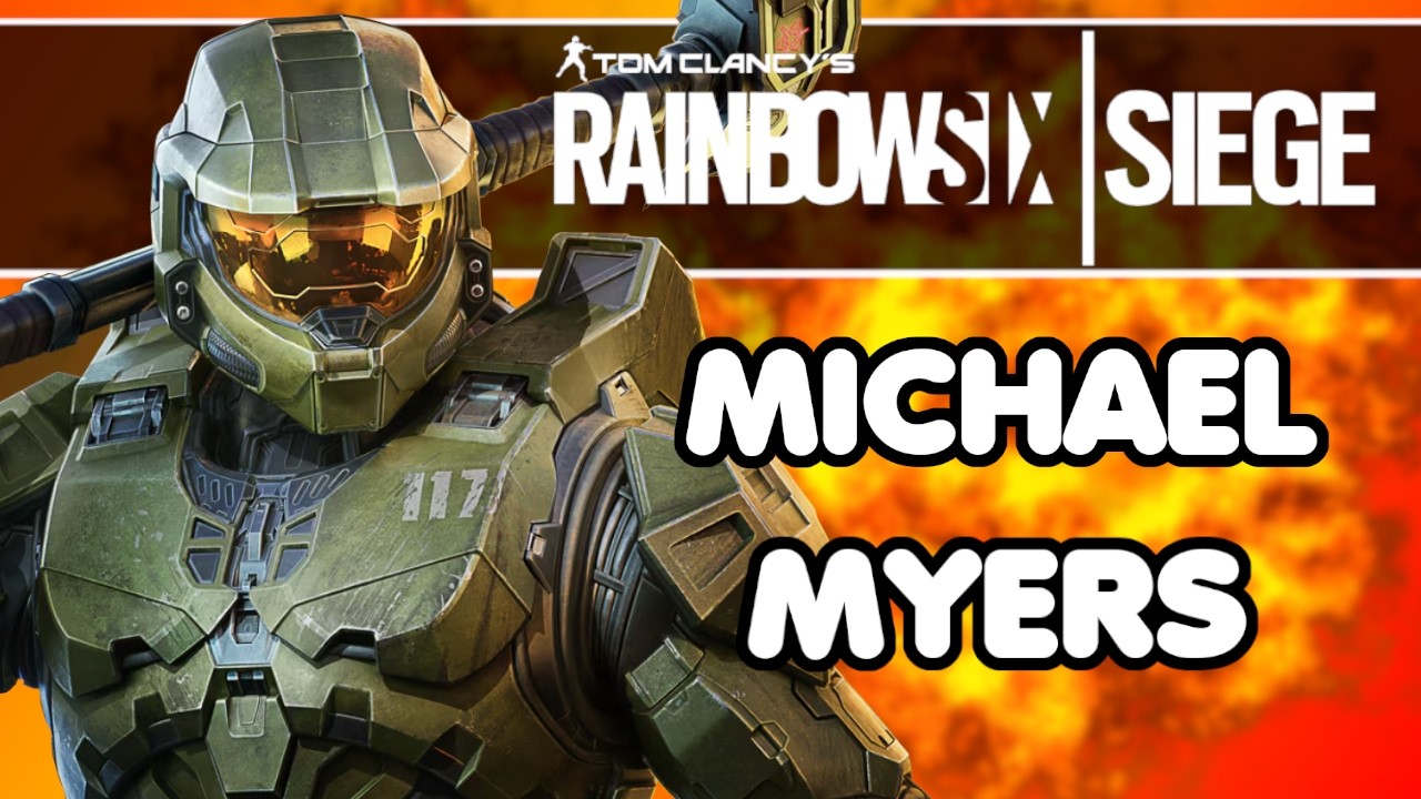 Rainbow Six Siege Funny Moments - Michael Myers Mini Game, UNLOAD, Grenades, Do A Flip!