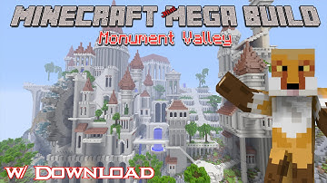 Minecraft Xbox: MAP MEGA BUILD SHOWCASE | Monument Valley w/ Download