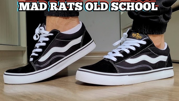 Tênis Mad Rats Hi Top Preto/Branco  Willian Radical Skate Shop 