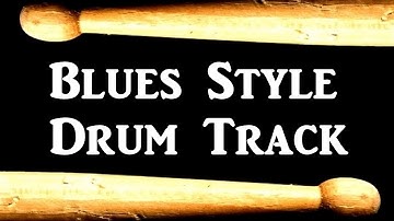 Blues Rock Drum Track  80 BPM Drum Beats For Bass Guitar Backing #101