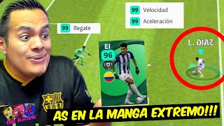 REVIEW LUIS DIAZ *96* As en la Manga Brutal | PES 2021 Mobile | Review #20