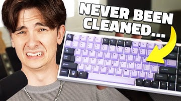 Cleaning My Mechanical Keyboard For the First Time in 3 Years...