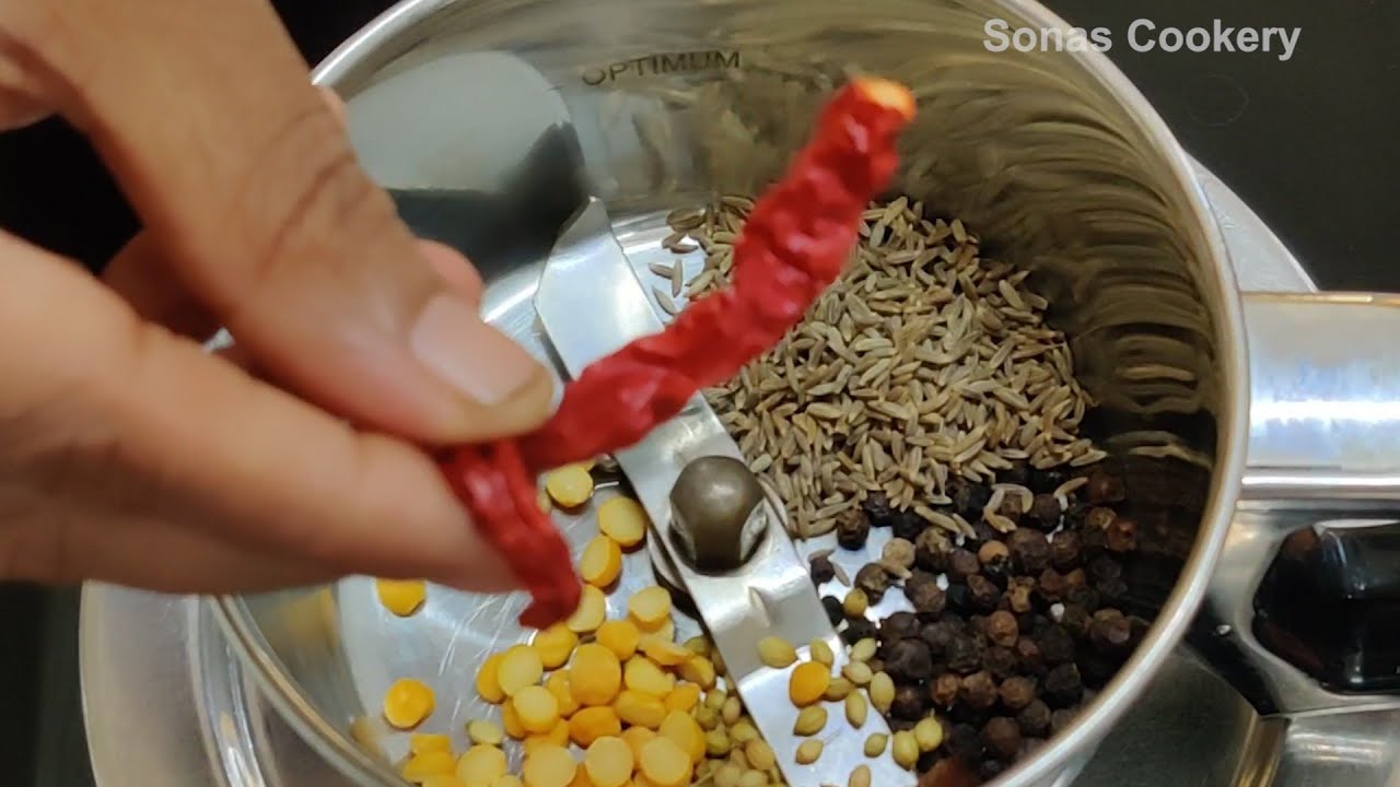 Easy Side Dish Recipe How To Make Tasty Village Poondu Rasam YouTube