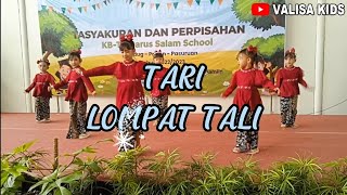 TARI LOMPAT TALI | Tk Darussalam #valisakids #predatorfunpark