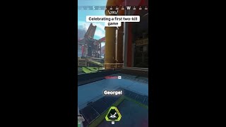 Finally nailed a two-kill game! The excitement is real.